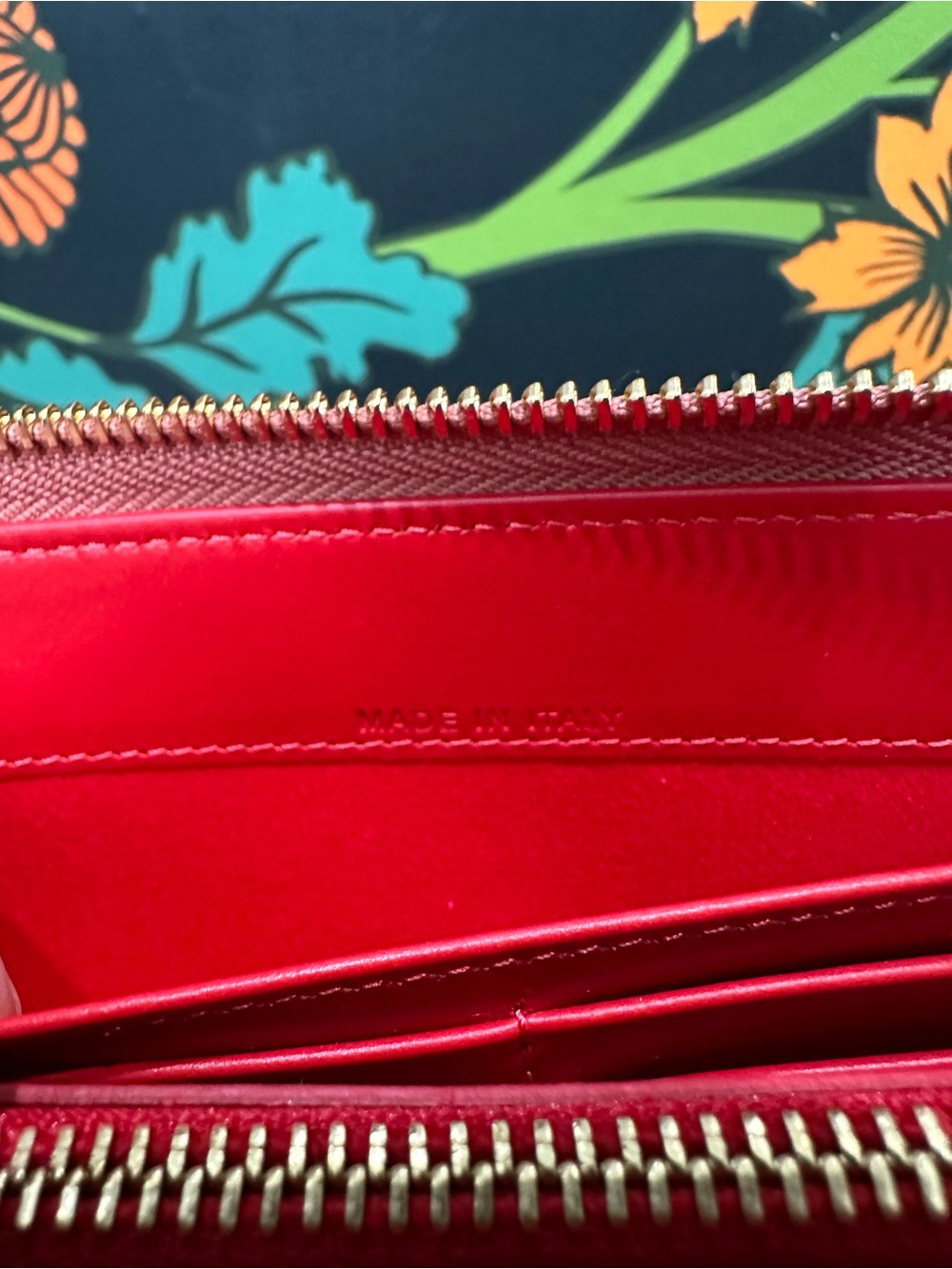 Christian Louboutin Panettone Wallet Voile Pink Ombré Multimetal Spikes like new - Picture 11 of 16